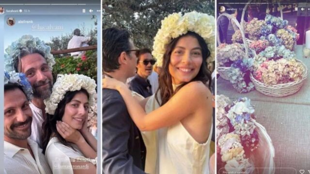 Alessandra Mastronardi i dettagli del suo abito al matrimonio